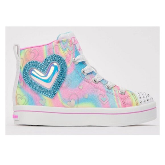Kids Skechers Twi-Lites 2.0 Love & Beyond SZ 13